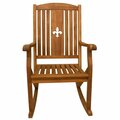 Leigh Country Sequoia Fleur de Lis Rocker TX 36107